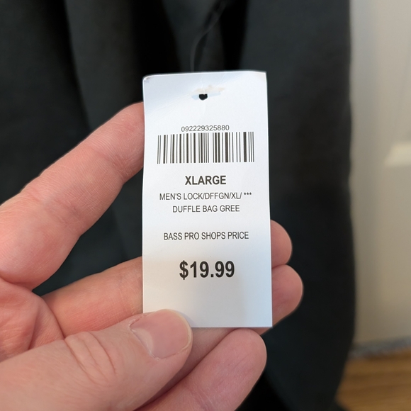 Cabela's Men's Grey/Green Hoodie - Picture 4 of 7